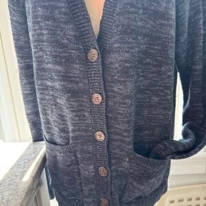Vintage Hollister open bust‎ knit long cardigan. Y2K. EUC. Rare